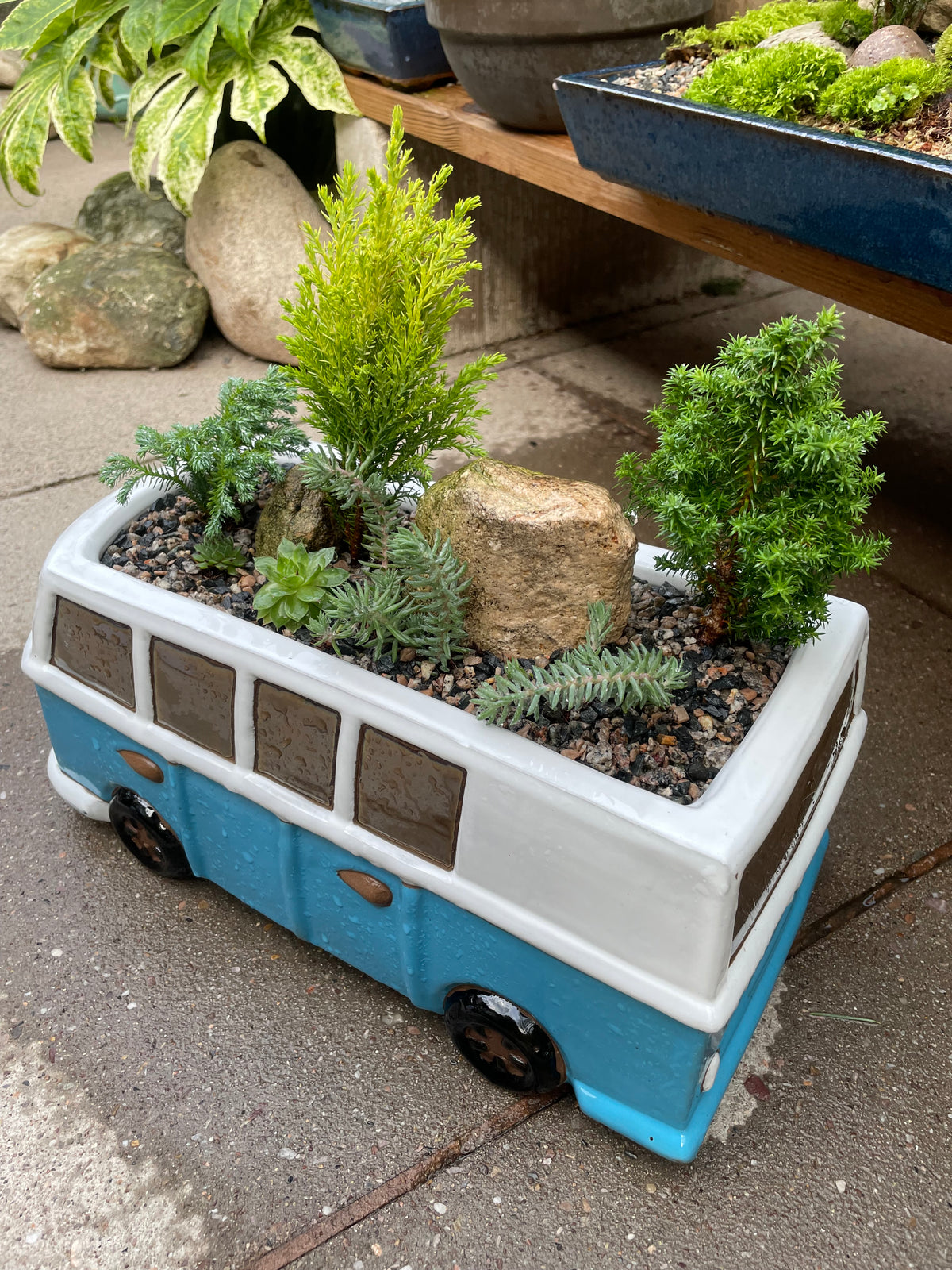 Camper Van Forest Planter