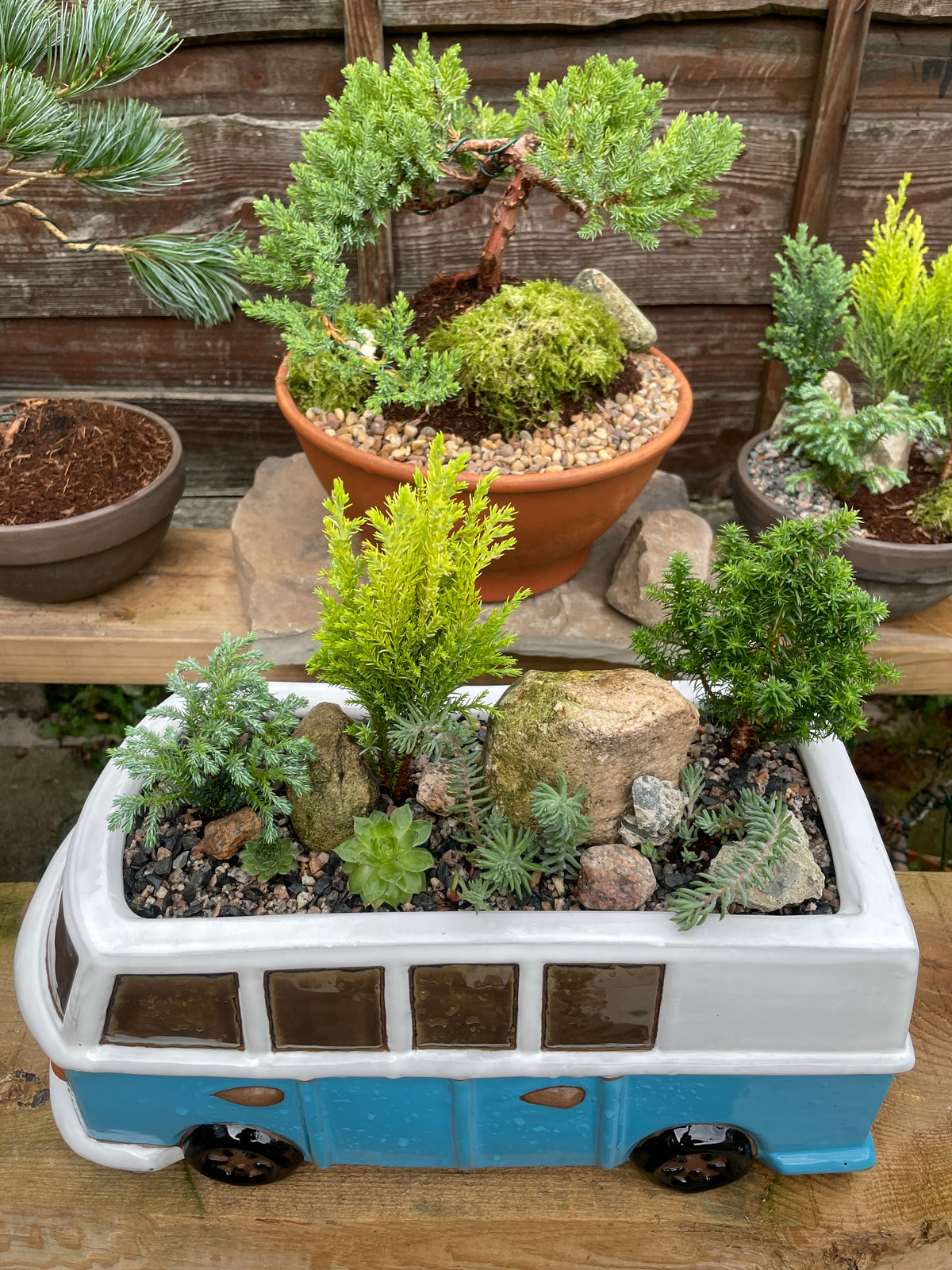 Camper Van Forest Planter