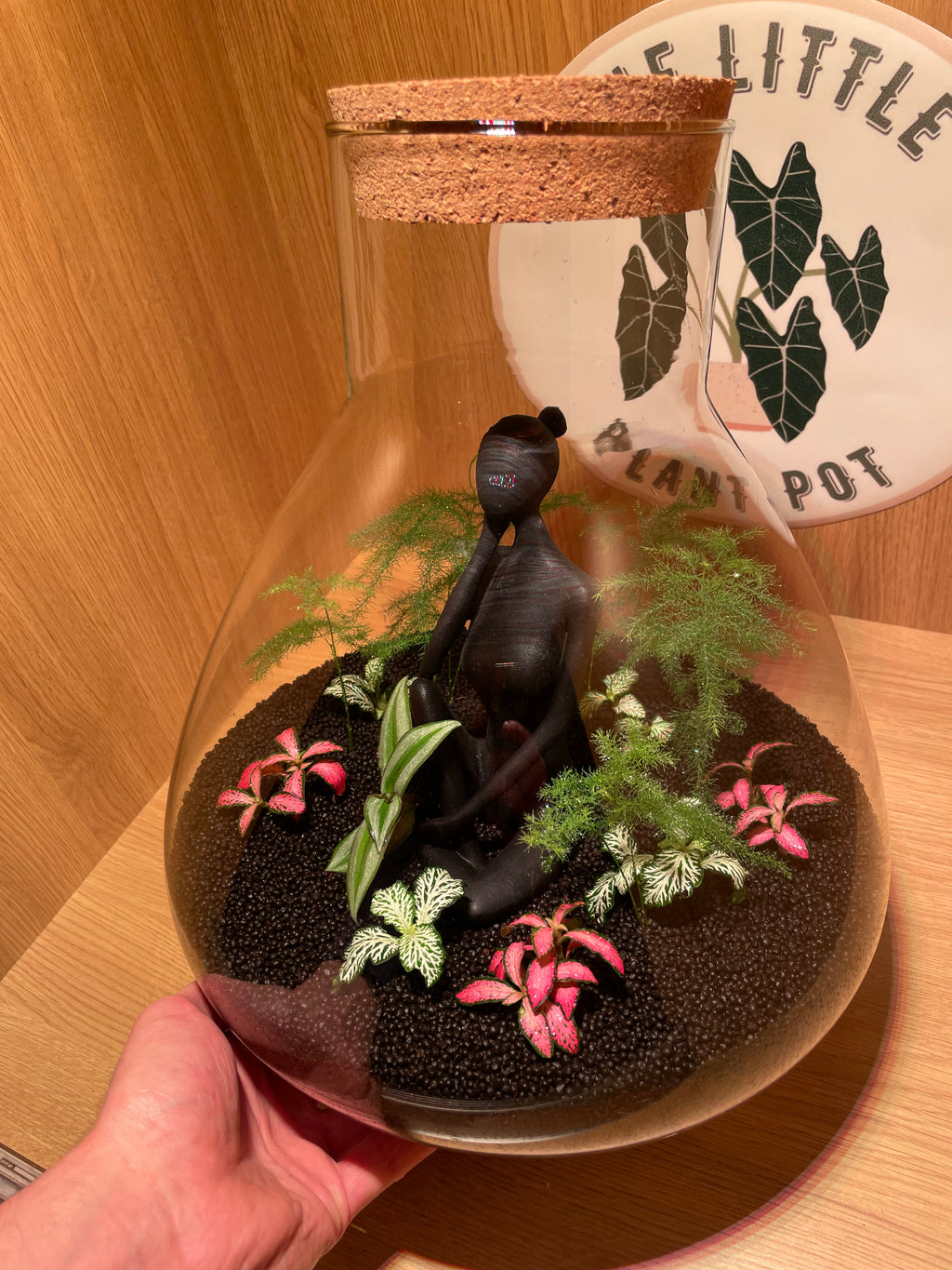 Thinking Lady Terrarium