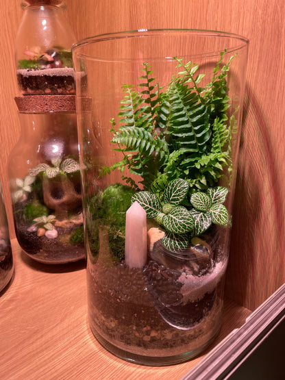 Rose Quartz Glass Garden